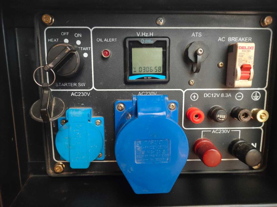 Дизель генератор TSS SDG 8000EHA 8 кВт БУ