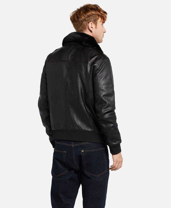 Bugatti мужская кожаная куртка РАЗМЕР 50,52,54