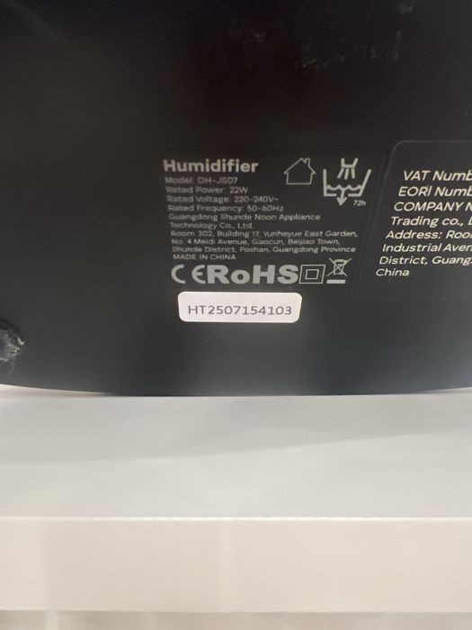 Vand humidifier.