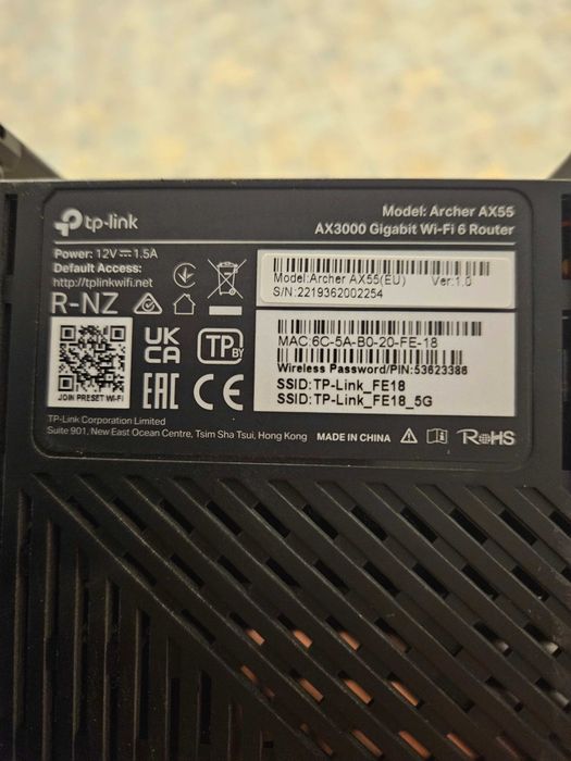 Vand 2 routere Tp-Link AX 3000 Gigabit wi-fi 6