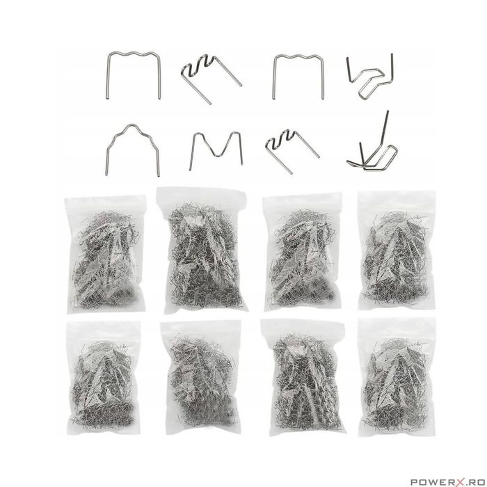 Set capse pentru plastic, 800 piese, Verke