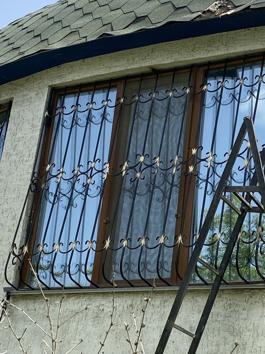 Ворота,навес,перила,заборы