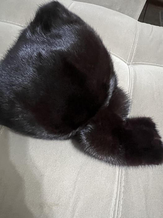 Шапка норка натуральная