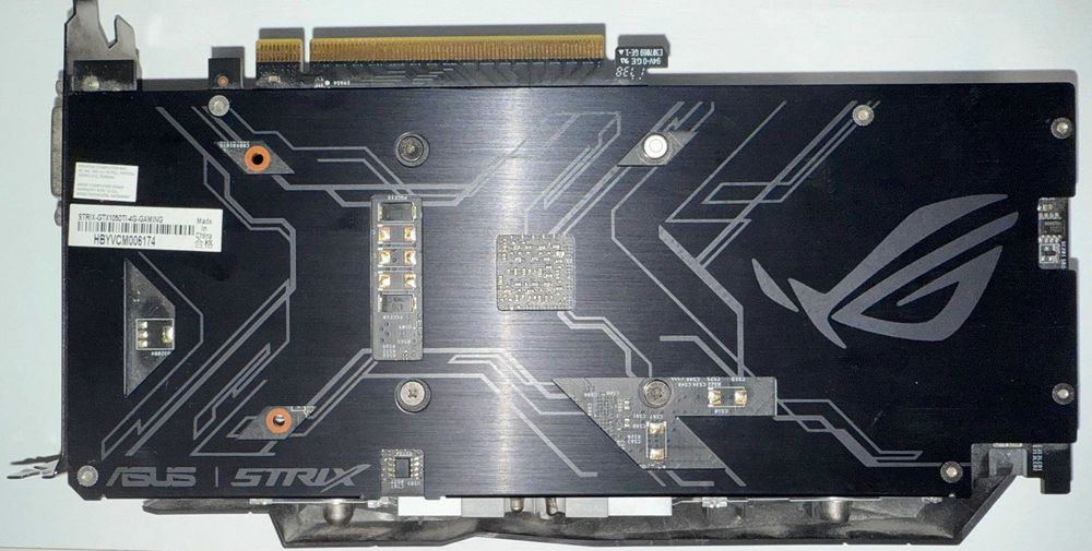 Видео карта/Graphics card Asus GeForce GTX 1050ti 4gb