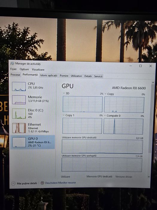 PC gaming + monitor vand schimb cu ps5