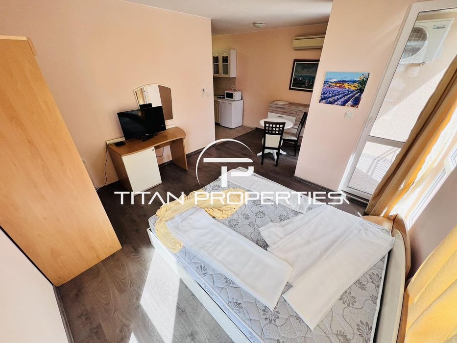 Дава се под наем Едностаен апартамент в Несебър - 52 кв.м за 280.5 € - Снимка #1