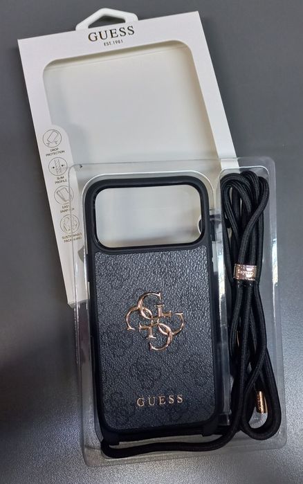 Оригинален кейс Guess за iPhone 17 Pro Max