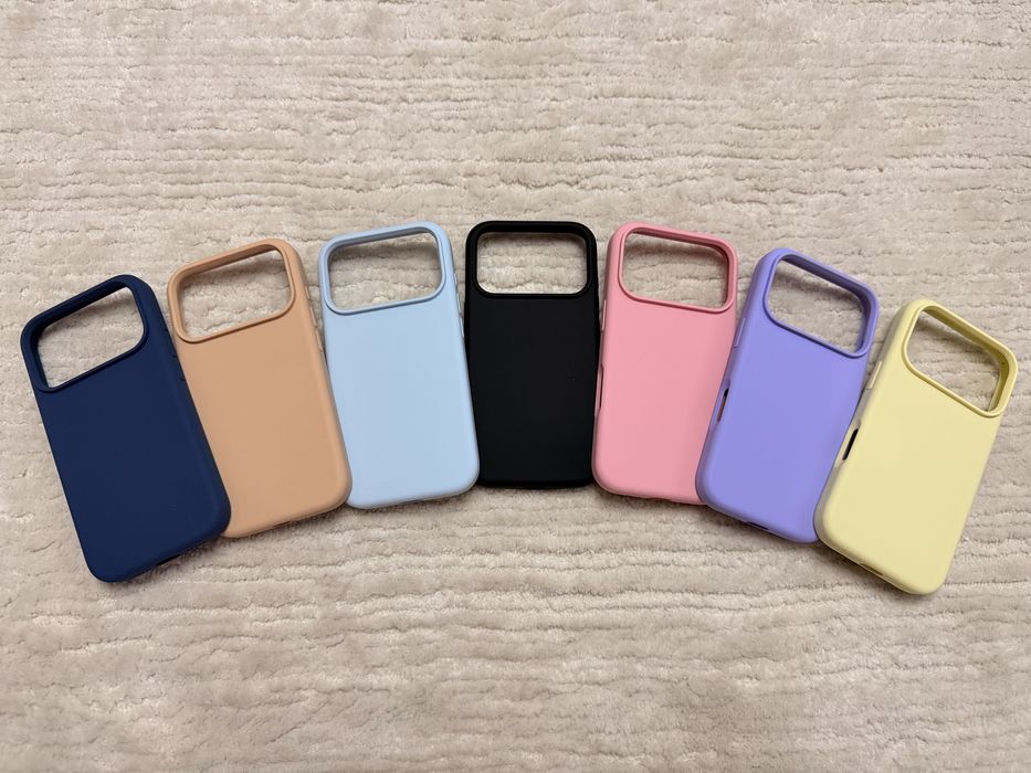 Huse iPhone 17 Pro – silicon mat, design premium, noi