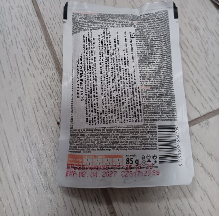 Lot 30 plicuri hrana umeda pisici dieta renala