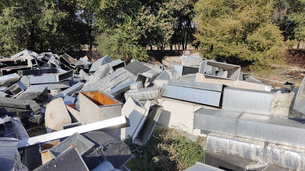 Распродажа воздуховоды на вес разные