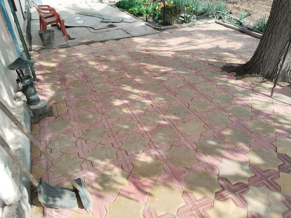 Укладка брусчатки