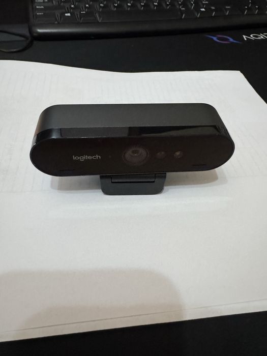 Camera Web Logitech Brio 4K, USB, Graphite