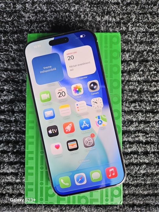 Vând/Schimb IPhone 16 Pro Max 5g 512g Garanție Flip Ca Nou Fulbox Liber
