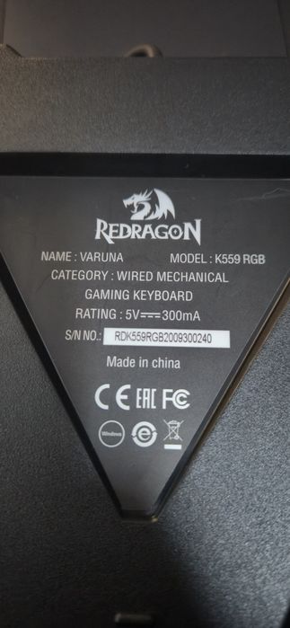 Tastatura Redragon Varuna K559