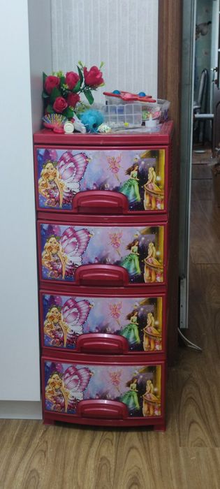 Комод детский пластиковый
