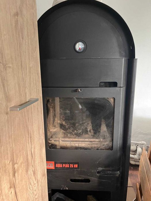 Termosemineu pe lemne, brichete Termax Aqua Plus 25 kW