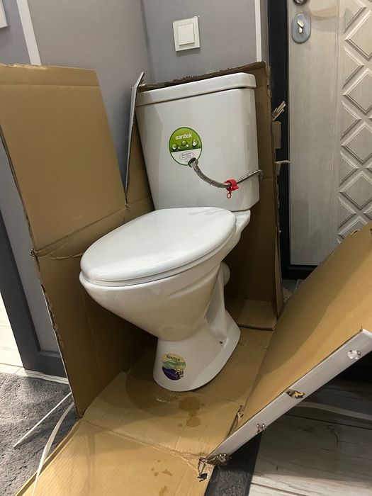 Унитаз б/у в идеальном состоянии