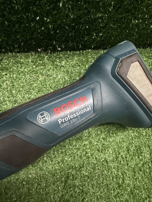 Безчетков ъглошлайф Bosch GWS 18v-7