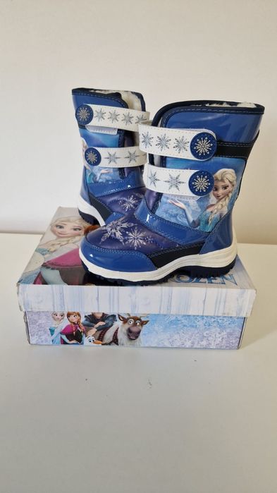 Cizme zapada NOI disney Elsa Imblanite..marimea 21.5 aduse din uk