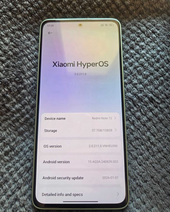 Smarthpone  Xiaomi Redmi Note 13 4G 128GB 6GB RAM