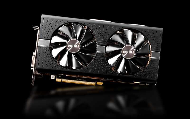 Видеокарта Saphire nitro Rx580 4gb като нова