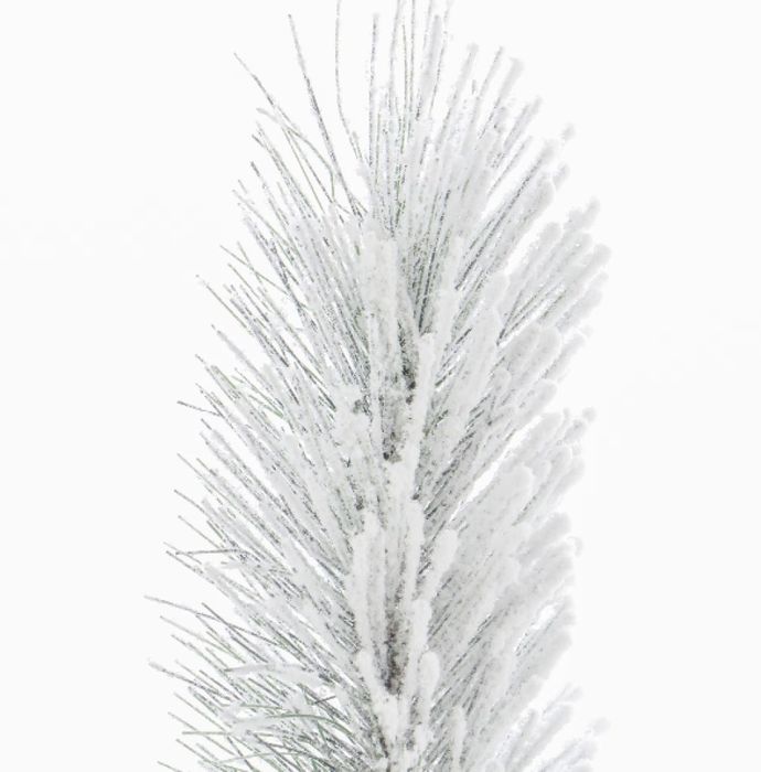 Изкуствено борче/елха със заскрежени иглички