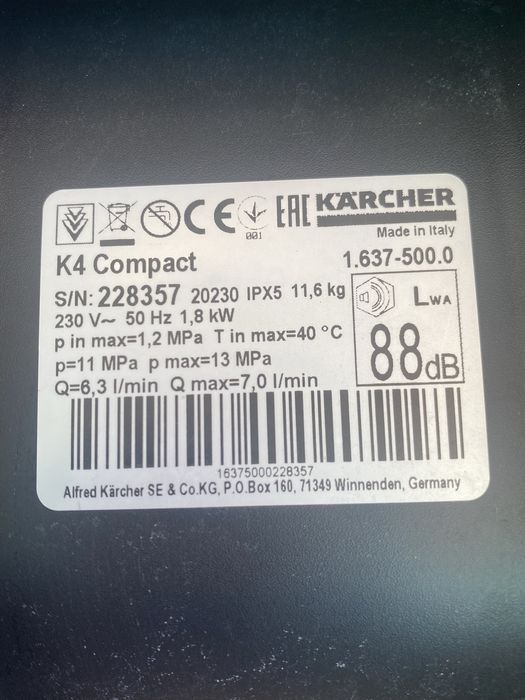 Karcher K4 compact