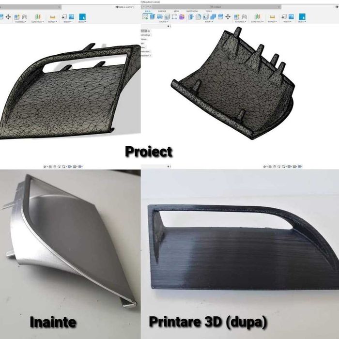 Prusa mk3 /Printare 3d /Scanare 3d/ Proiectare 3d / Roti Dintate