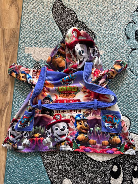 Детски халата за баня ПЕС ПАТРУЛ