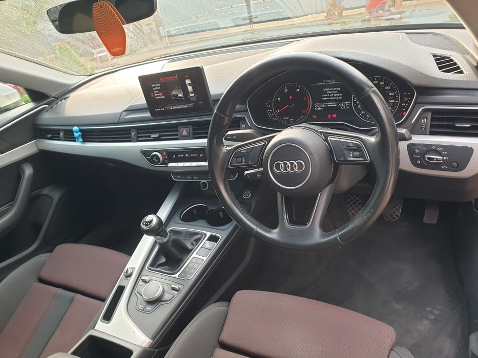 Față Audi A4 B9 2.0 DETA culoare neagra LY9B an 2016