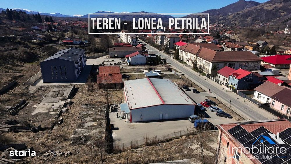 Teren de vânzare – Lonea, Petrila | 2 parcele disponibile