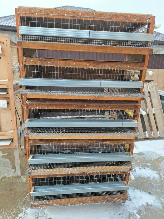 Клетки для перепелов,инкубатор