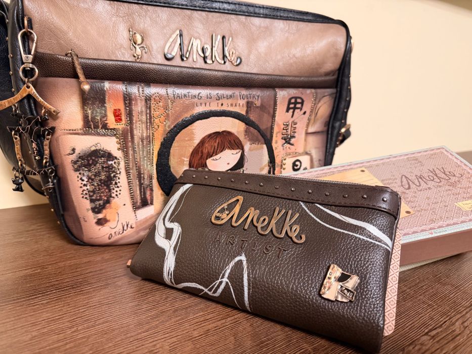 Anekke чанта и портфейл