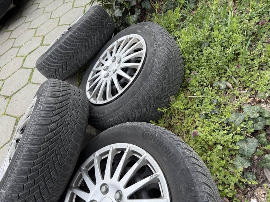 Джанти с Гуми (Continental) 15ки 195/65/15 Mercedes w203