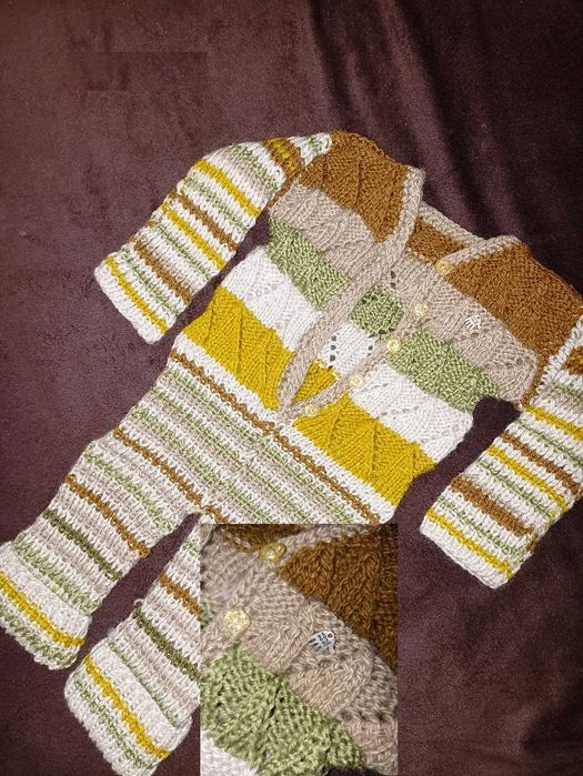 теплый костюм до 6 мес