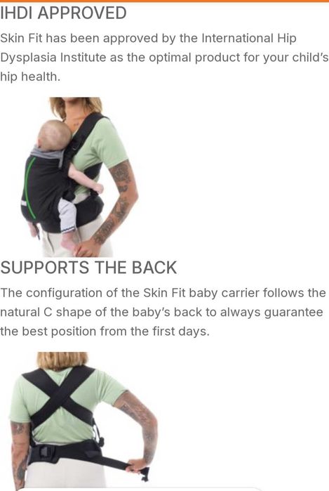 Chicco Marsupio Skin Fit Green Wood marsupiu sistem purtare bebelusi