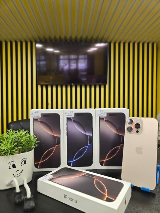 Iphone 16Pro max,256гб,512гб,Kaspi0-0-24