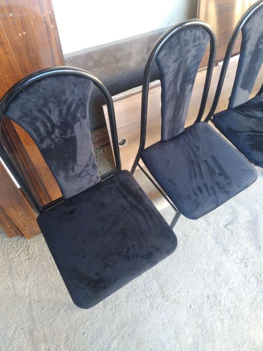 Стулья 10 шт черного цвета