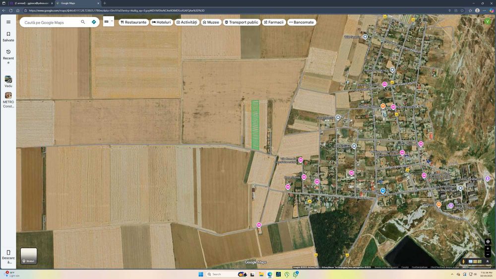 Teren de Vanzare 5,000 Metri Patrati - Satul Vadu Judetiul Constanta