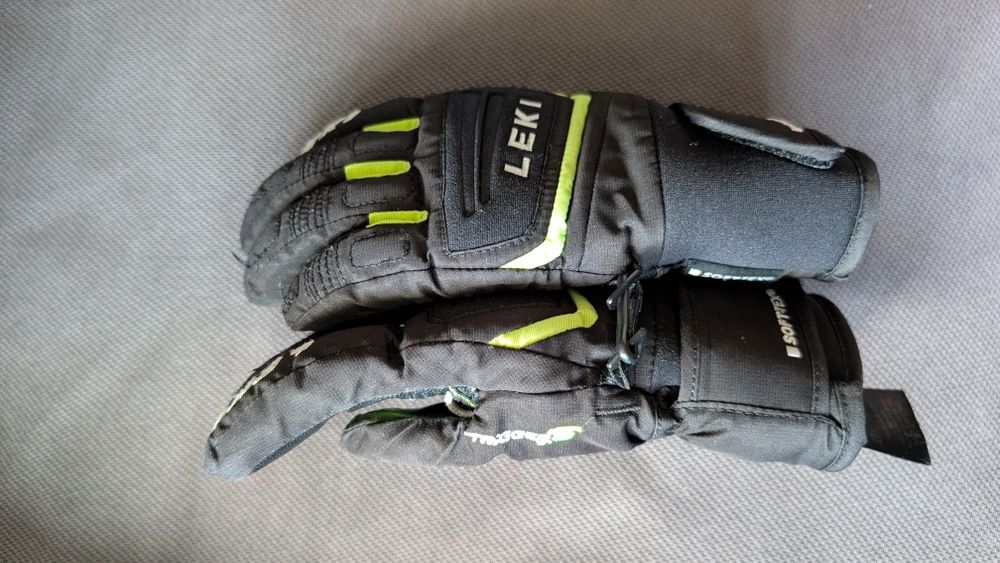 Детски ски ръкавици - Leki Soft-tex triggerS  [КАТО НОВИ]