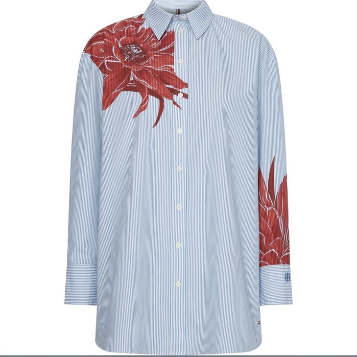 Женская стильная рубашка TOMMY HILFIGER