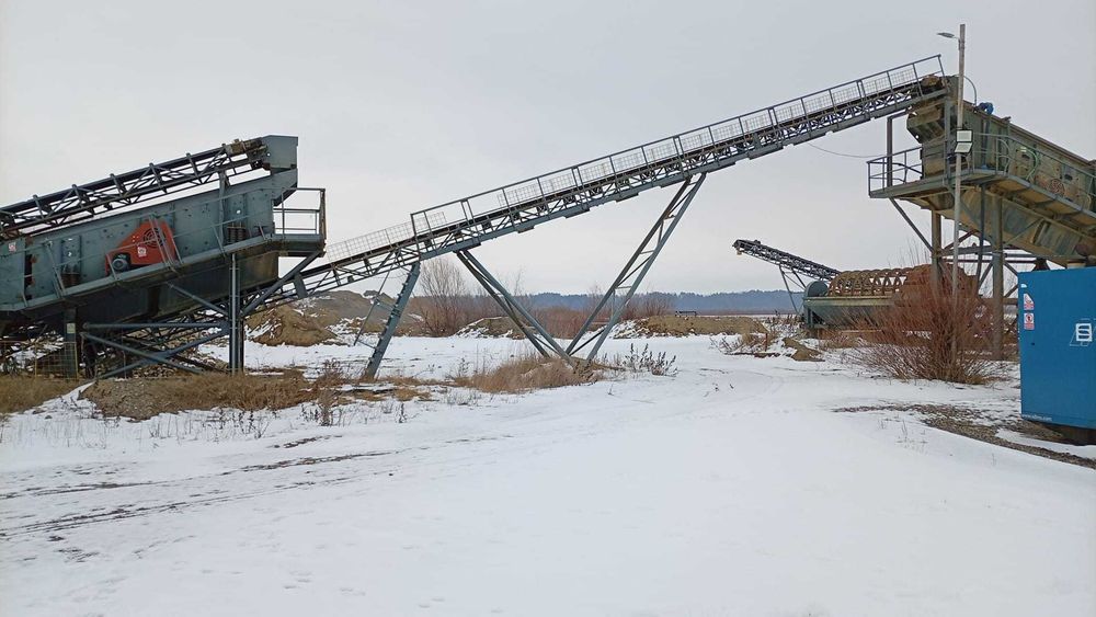 Instalatie sortare cu spalare 150 to/ora