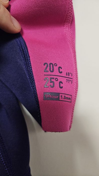 Неопрен 4 години за плуване във вода над 21 градуса