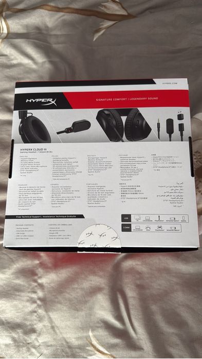 Casti Gaming HyperX Cloud III