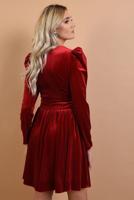 Rochie de ocazie din catifea POEMA