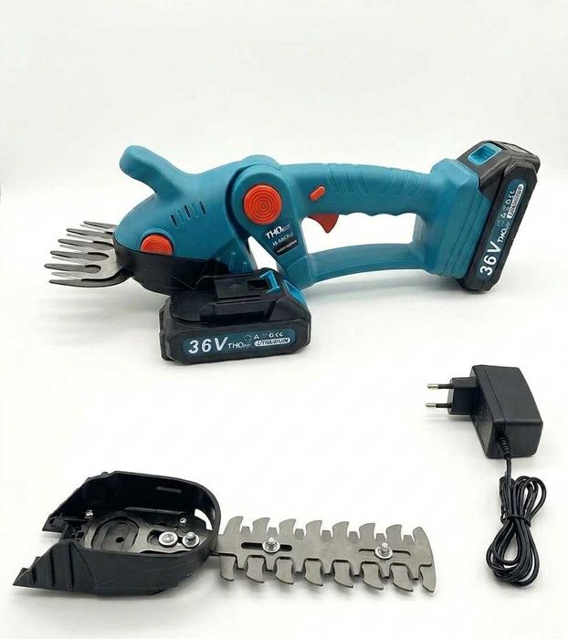 Foarfeca electrica 36V 2 lame 2 baterii reglabila