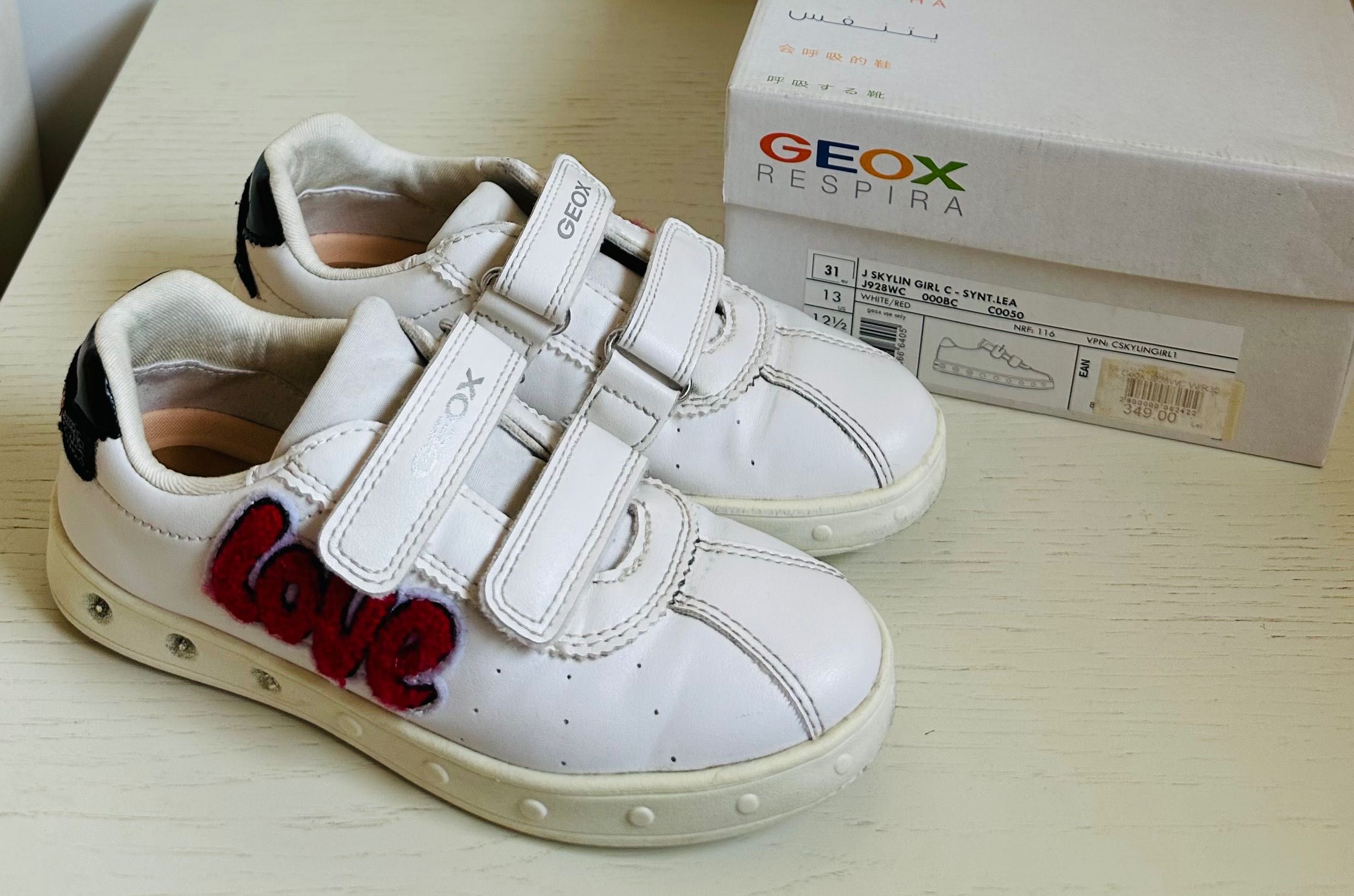 Adidasi Sneakersi fetite Geox 31 Constanta OLX.ro