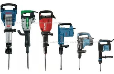 Аренда Перфоратор средний Отбойник молоток Перфоратор Мах Отбойный