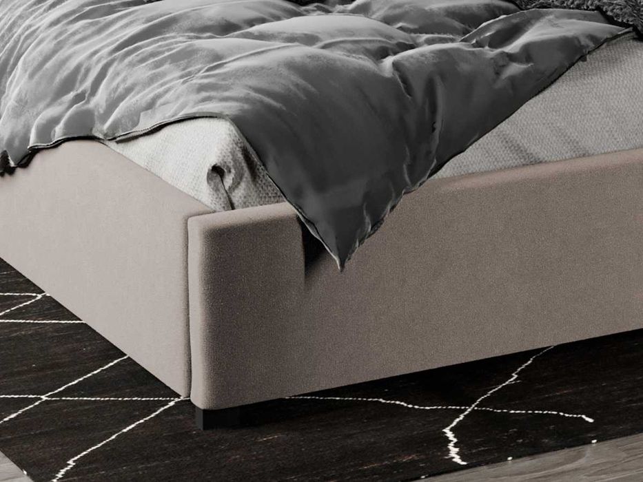 Pat Tapitat Galileo Bej Jasmine 22 somiera rabatabila+lada depozitare