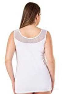 Блузка ТУРЦИЯ разм турк3XL 4XL Наш-52,54.56 Трикотаж стрейч. Стройнит.